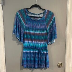Robert Graham Multicolor Tunic S‎ize XS